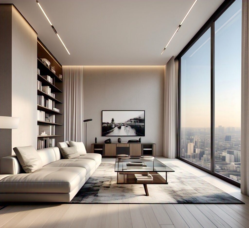 modern living home