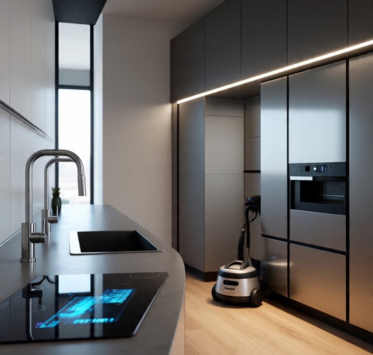 high technology modern kitchen